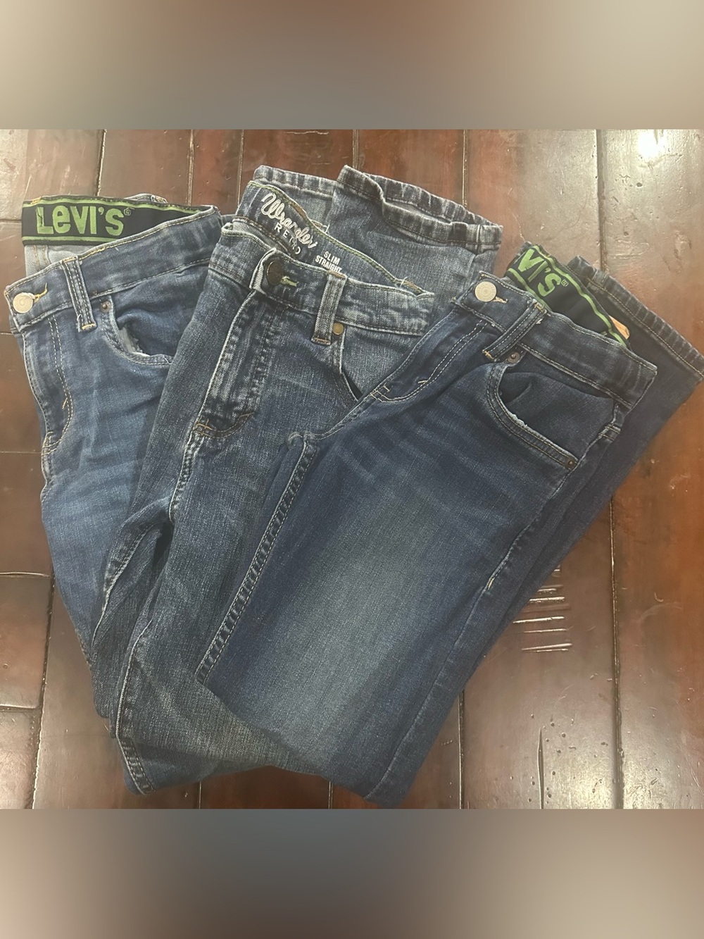 Lot of 3 pair Boys Jeans Size 12